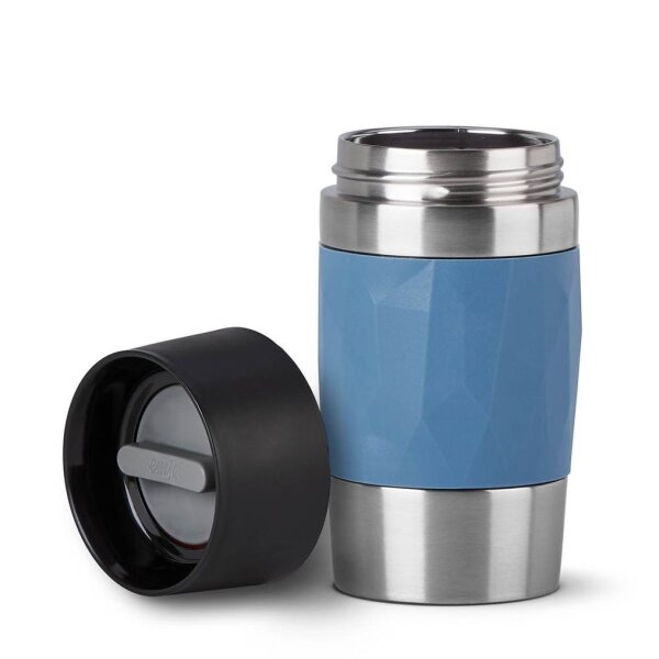 emsa Isolierbecher Travel Mug Compact blau 300,0 ml, 1 St.