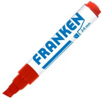 FRANKEN Flipchart-Marker farbsortiert 2,0 - 6,0 mm, 4 St.