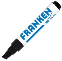FRANKEN Flipchart-Marker farbsortiert 2,0 - 6,0 mm, 4 St.