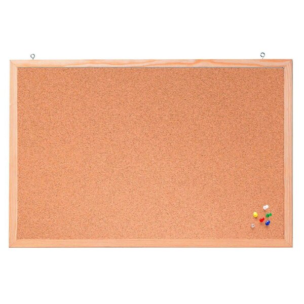 FRANKEN Pinnwand 100,0 x 60,0 cm Kork braun