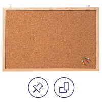 FRANKEN Pinnwand 100,0 x 60,0 cm Kork braun