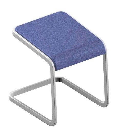 Quadrifoglio Büro-Sitzhocker C-STOOL OCSTOB01/2Z67 hellblau, 1 St.