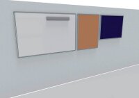 FRANKEN PRO Magnetleiste silber 6,0 cm x 3,0 m, 1 St.