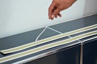FRANKEN PRO Magnetleiste silber 6,0 cm x 3,0 m, 1 St.