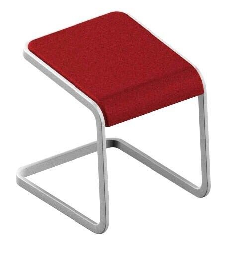 Quadrifoglio Büro-Sitzhocker C-STOOL OCSTOB01/2YUP rot, 1 St.