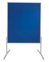 FRANKEN Moderationswand PRO 120,0 x 150,0 cm blau