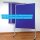 FRANKEN Moderationswand PRO 120,0 x 150,0 cm blau