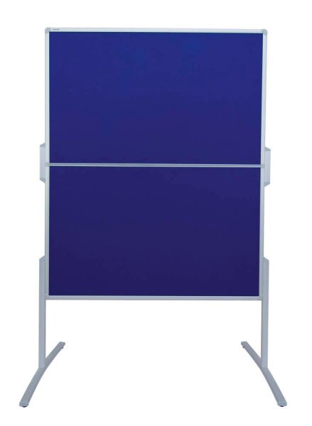 FRANKEN Moderationswand PRO klappbar 120,0 x 150,0 cm blau