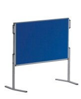 FRANKEN Moderationswand PRO klappbar 120,0 x 150,0 cm blau