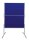 FRANKEN Moderationswand PRO klappbar 120,0 x 150,0 cm blau