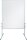 FRANKEN mobiles Whiteboard X-tra!Line 120,0 x 150,0 cm weiß lackierter Stahl