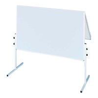 FRANKEN Moderationswand U-Act!Line® klappbar 120,0 x 150,0 cm weiß