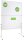 FRANKEN Moderationswand U-Act!Line® klappbar 120,0 x 150,0 cm weiß