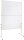 FRANKEN Moderationswand U-Act!Line® klappbar 120,0 x 150,0 cm weiß