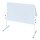 FRANKEN Moderationswand U-Act!Line® klappbar 120,0 x 150,0 cm weiß