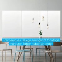 FRANKEN Glas-Magnettafel 120,0 x 90,0 cm weiß
