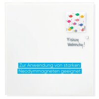 FRANKEN Glas-Magnettafel 120,0 x 90,0 cm weiß