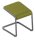 Quadrifoglio Büro-Sitzhocker C-STOOL OCSTOB01/3MAZ grün, 1 St.