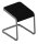 Quadrifoglio Büro-Sitzhocker C-STOOL OCSTOB01/2M6O schwarz, 1 St.