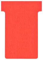 FRANKEN TK101 Größe 1 T-Steckkarten rot, 100 St.