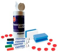 FRANKEN Glas-Magnettafel Zubehör-Set 03 17 Teile