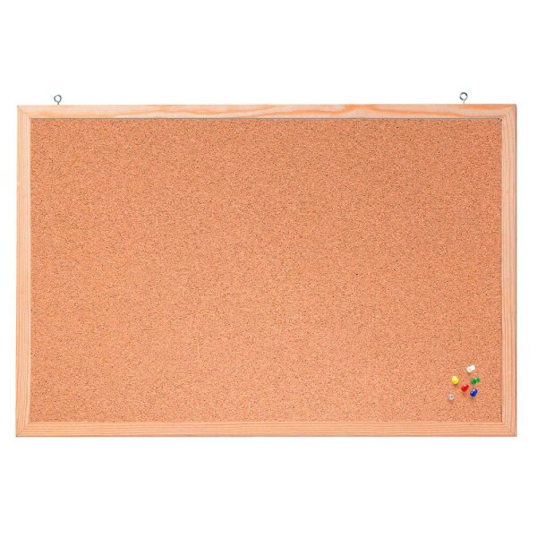FRANKEN Pinnwand 120,0 x 80,0 cm Kork braun