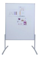 FRANKEN Moderationswand PRO 120,0 x 150,0 cm weiß