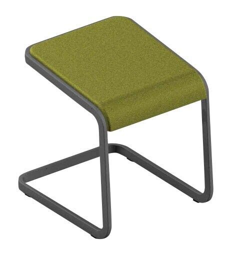 Quadrifoglio Büro-Sitzhocker C-STOOL OCSTOB01/2R9E grün, 1 St.