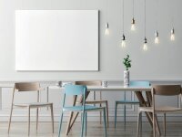 FRANKEN Glas-Magnettafel 120,0 x 120,0 cm weiß