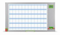 nobo Performance Plus Jahresplaner, blanko 104,0 x 60,0 cm