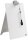 nobo Schreibtisch-Whiteboard Notiz 21,6 x 29,7 cm brillant weiß Glas