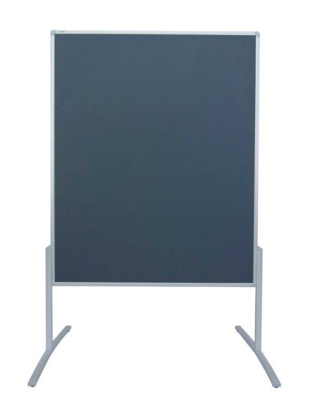 FRANKEN Moderationswand PRO 120,0 x 150,0 cm grau