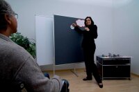 FRANKEN Moderationswand PRO 120,0 x 150,0 cm grau