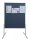 FRANKEN Moderationswand PRO 120,0 x 150,0 cm grau