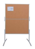 FRANKEN Moderationswand PRO klappbar 120,0 x 150,0 cm braun