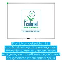 FRANKEN Whiteboard U-Act!Line® 60,0 x 45,0 cm weiß emaillierter Stahl