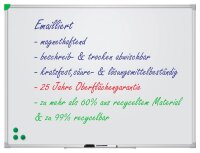 FRANKEN Whiteboard U-Act!Line® 60,0 x 45,0 cm weiß emaillierter Stahl