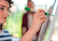 nobo Liquid Ink Whiteboard-Marker farbsortiert 3,0 mm, 10 St.