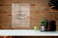 nobo Acrylglas-Schreibtafel 60,0 x 45,0 cm transparent