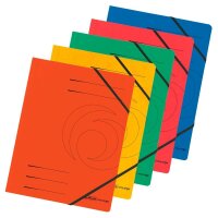 herlitz Eckspanner easy orga DIN A4 farbsortiert, 5 St.
