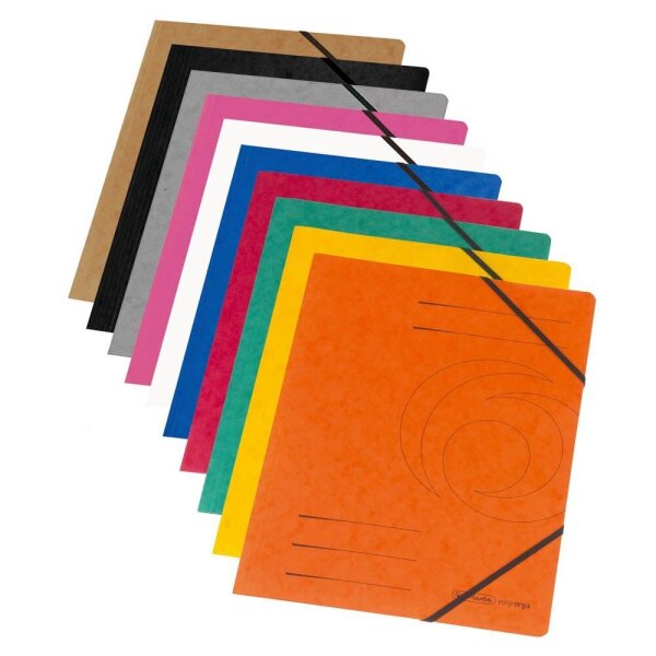 herlitz Eckspanner easy orga DIN A4 farbsortiert, 10 St.