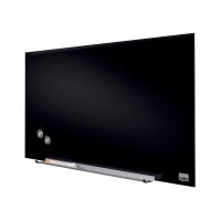 nobo Glas-Magnettafel Impression Pro Widescreen 68,0 x 38,0 cm schwarz