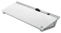 nobo Schreibtisch-Whiteboard Notiz 45,0 x 14,0 cm weiß Glas