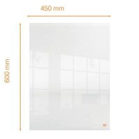 nobo Acrylglas-Schreibtafel Wand-oder Desktop 45,0 x 60,0...