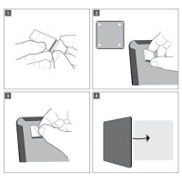nobo Acrylglas-Schreibtafel Wand-oder Desktop 45,0 x 60,0 cm transparent