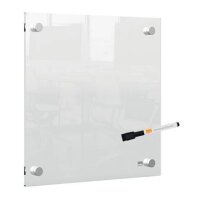 nobo Acrylglas-Schreibtafel 30,0 x 30,0 cm transparent