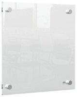 nobo Acrylglas-Schreibtafel 30,0 x 30,0 cm transparent