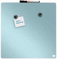 nobo Magnettafel beschreibbar 36,0 x 36,0 cm grau