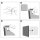 nobo Acrylglas-Schreibtafel Wand-oder Desktop 30,0 x 30,0 cm transparent