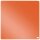 nobo Magnettafel beschreibbar 36,0 x 36,0 cm orange